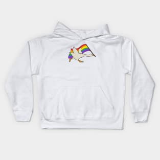 LGBT Goose Kids Hoodie